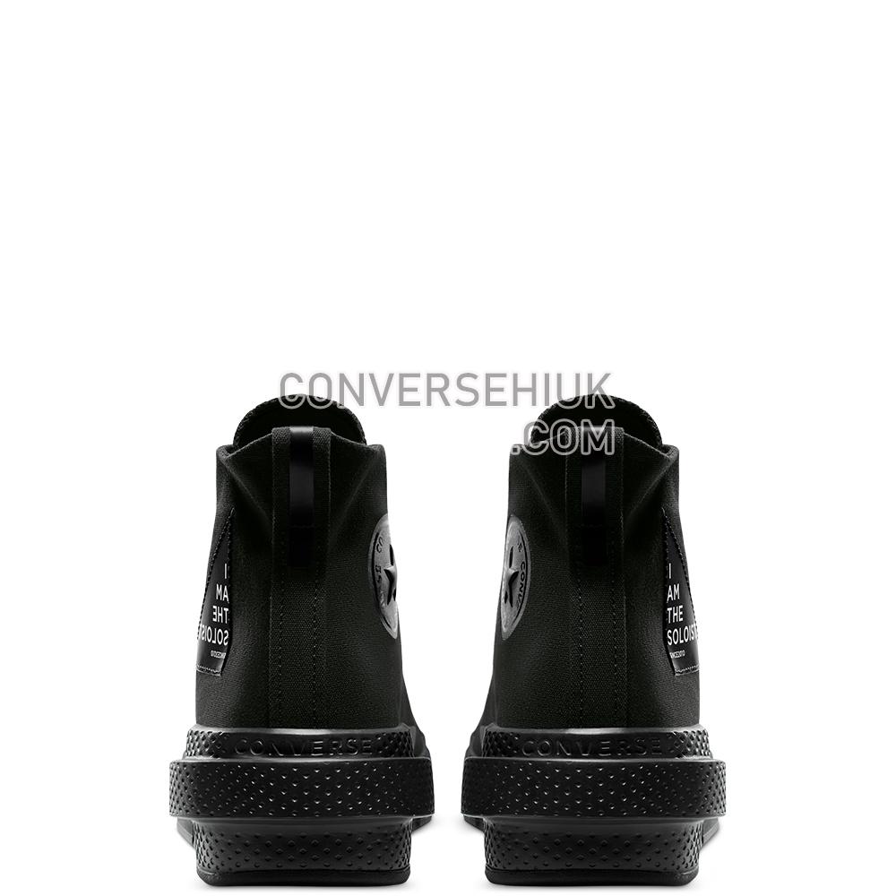 Converse Unisex Converse x TheSoloist. Disrupt CX High Top Black/black/black 168213C Shoes