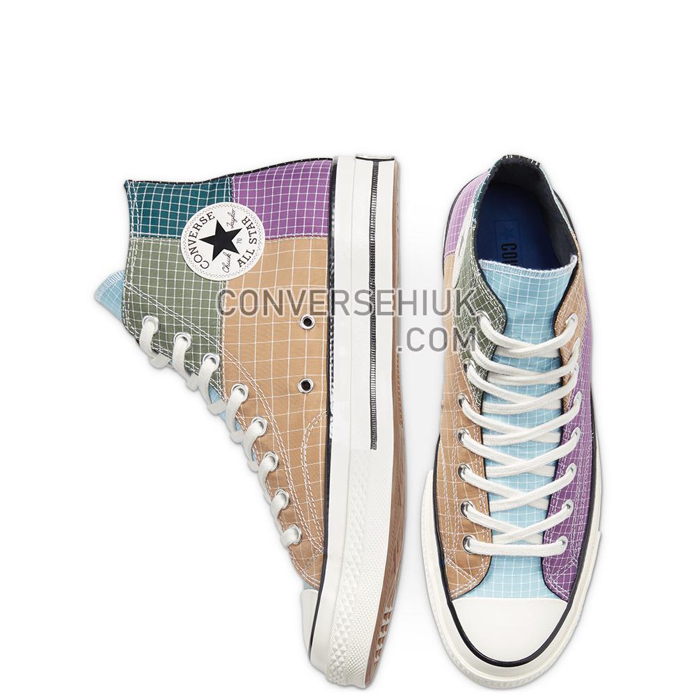 Converse Quad Ripstop Chuck 70 Dewberry/iced Coffee/egret 166317C Shoes