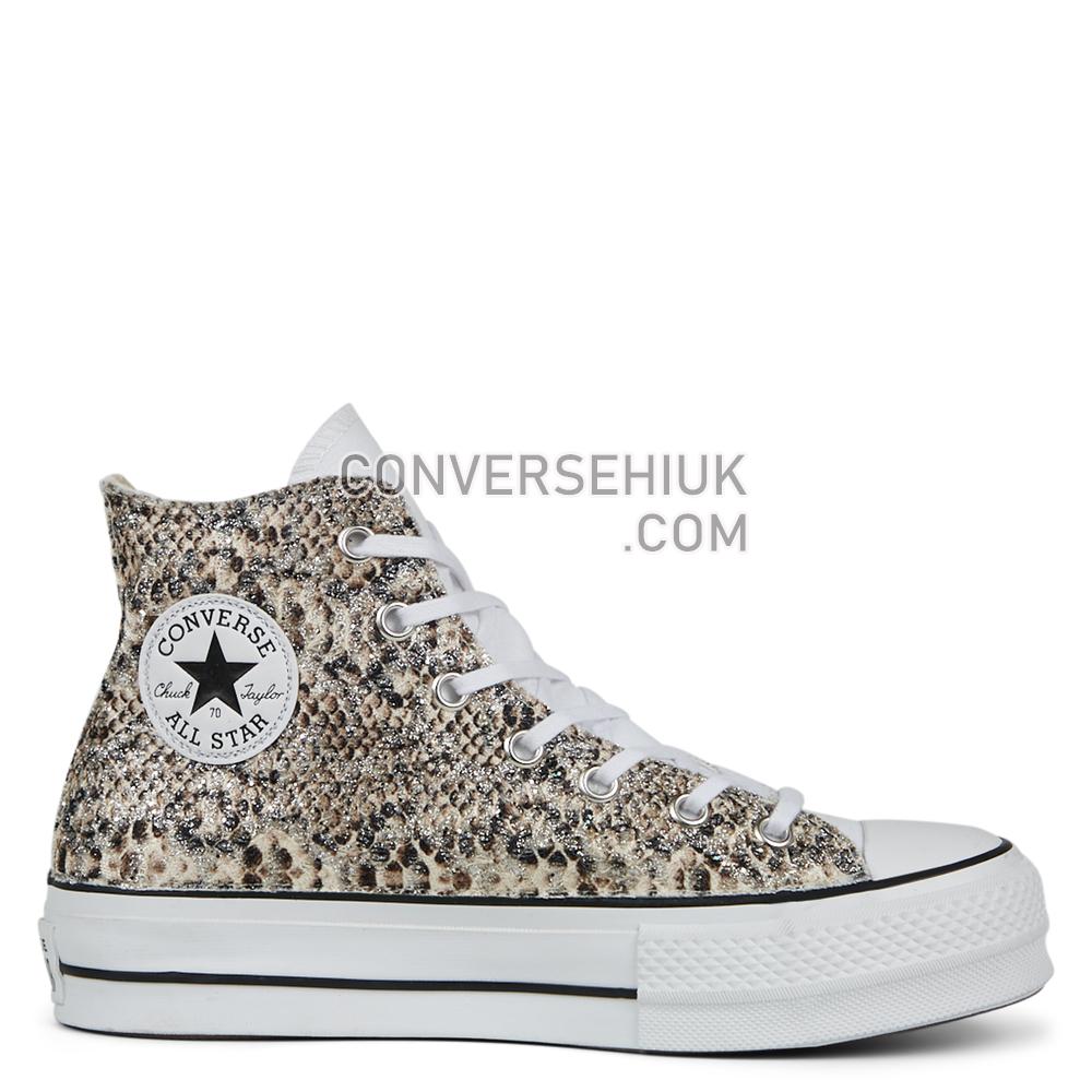 Converse Glitter Jungle Platform Chuck Taylor All Star High Top Lace Glitter Jungle 567403C Shoes