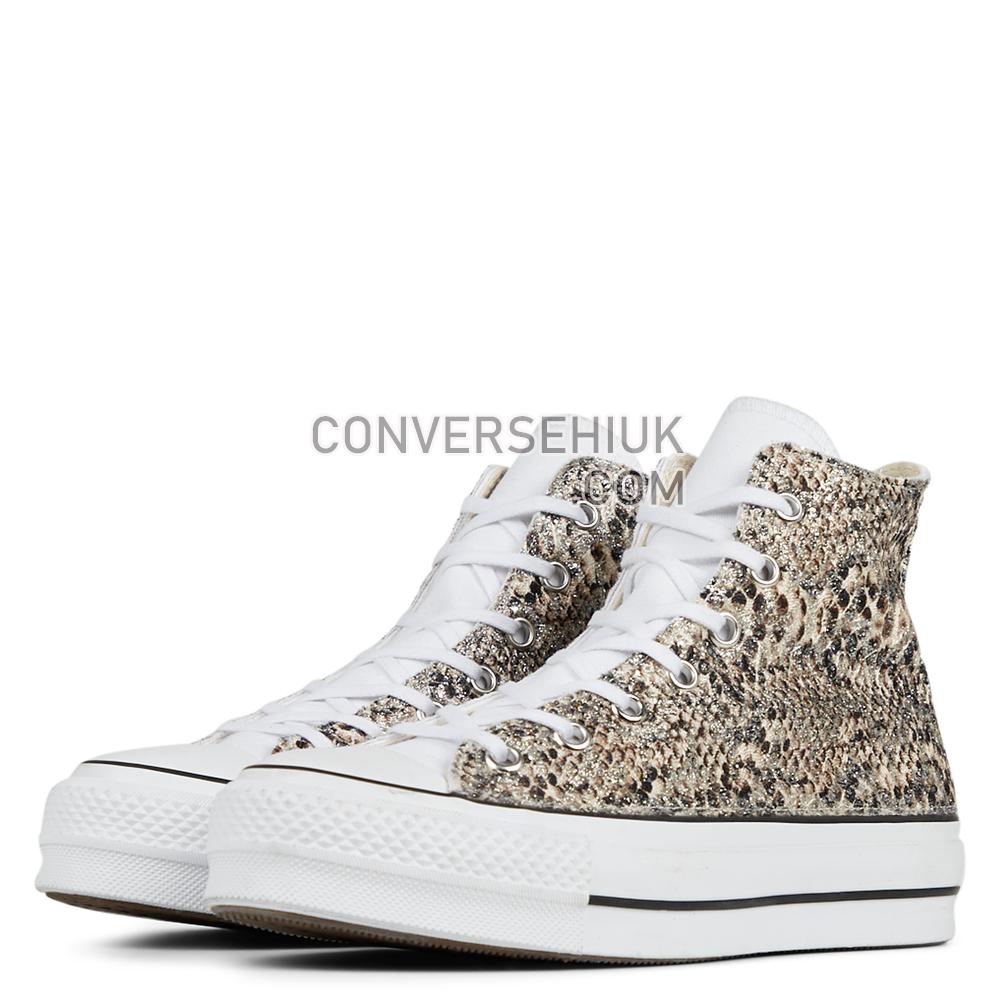 Converse Glitter Jungle Platform Chuck Taylor All Star High Top Lace Glitter Jungle 567403C Shoes