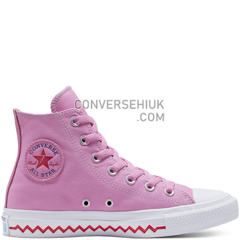 Converse VLTG Suede Chuck Taylor All Star High Top Shoe Peony Pink/university Red 567166C Shoes