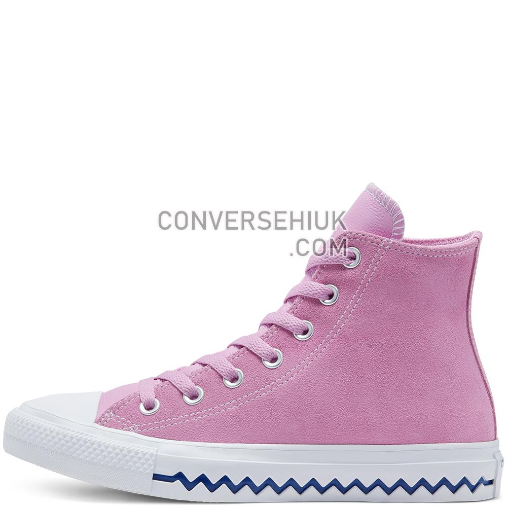 Converse VLTG Suede Chuck Taylor All Star High Top Shoe Peony Pink/university Red 567166C Shoes