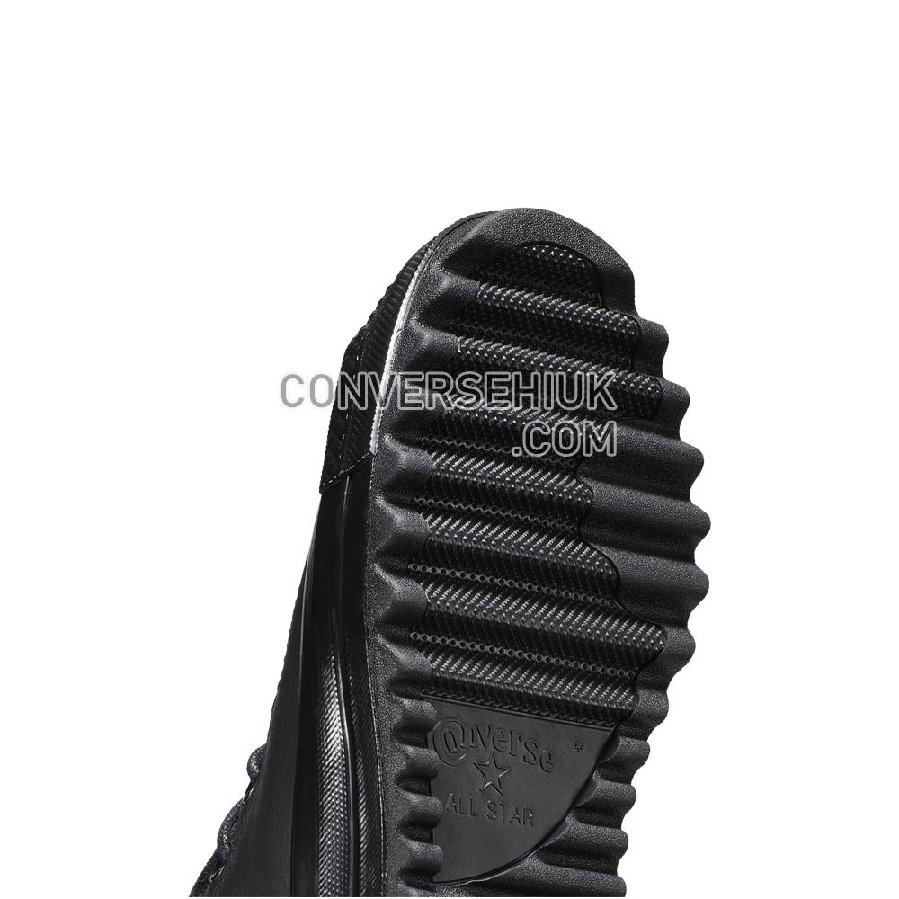 Converse Ctas Lift Ripple Hi In Black/black/black 562422C Shoes