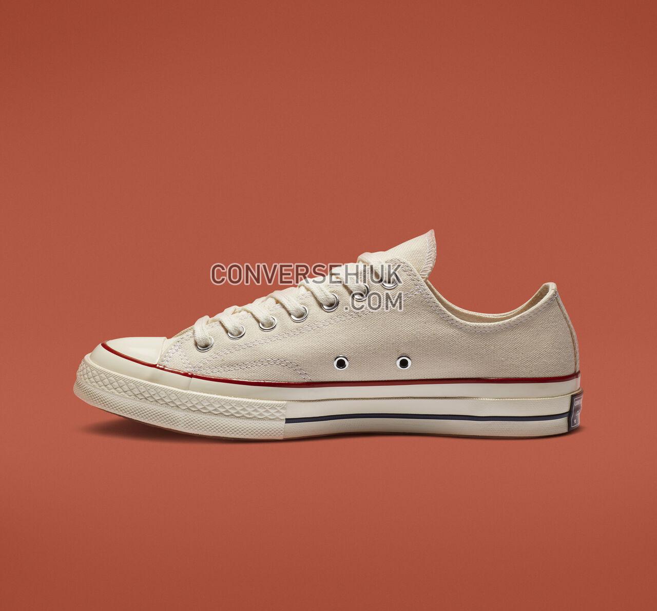 Converse Chuck 70 Low Top Parchment/Garnet/Egret 162062C Shoes