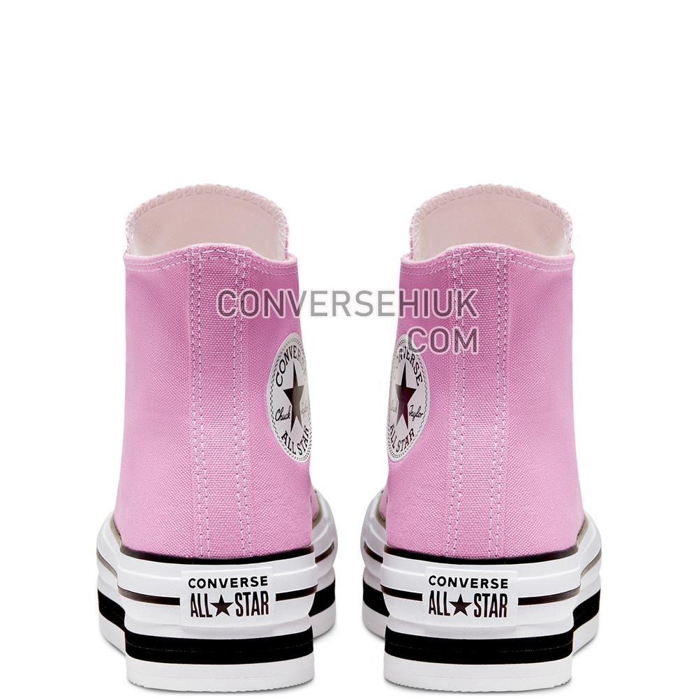 Converse Everyday Platform Chuck Taylor All Star High Top Peony Pink/white/black 567995C Shoes