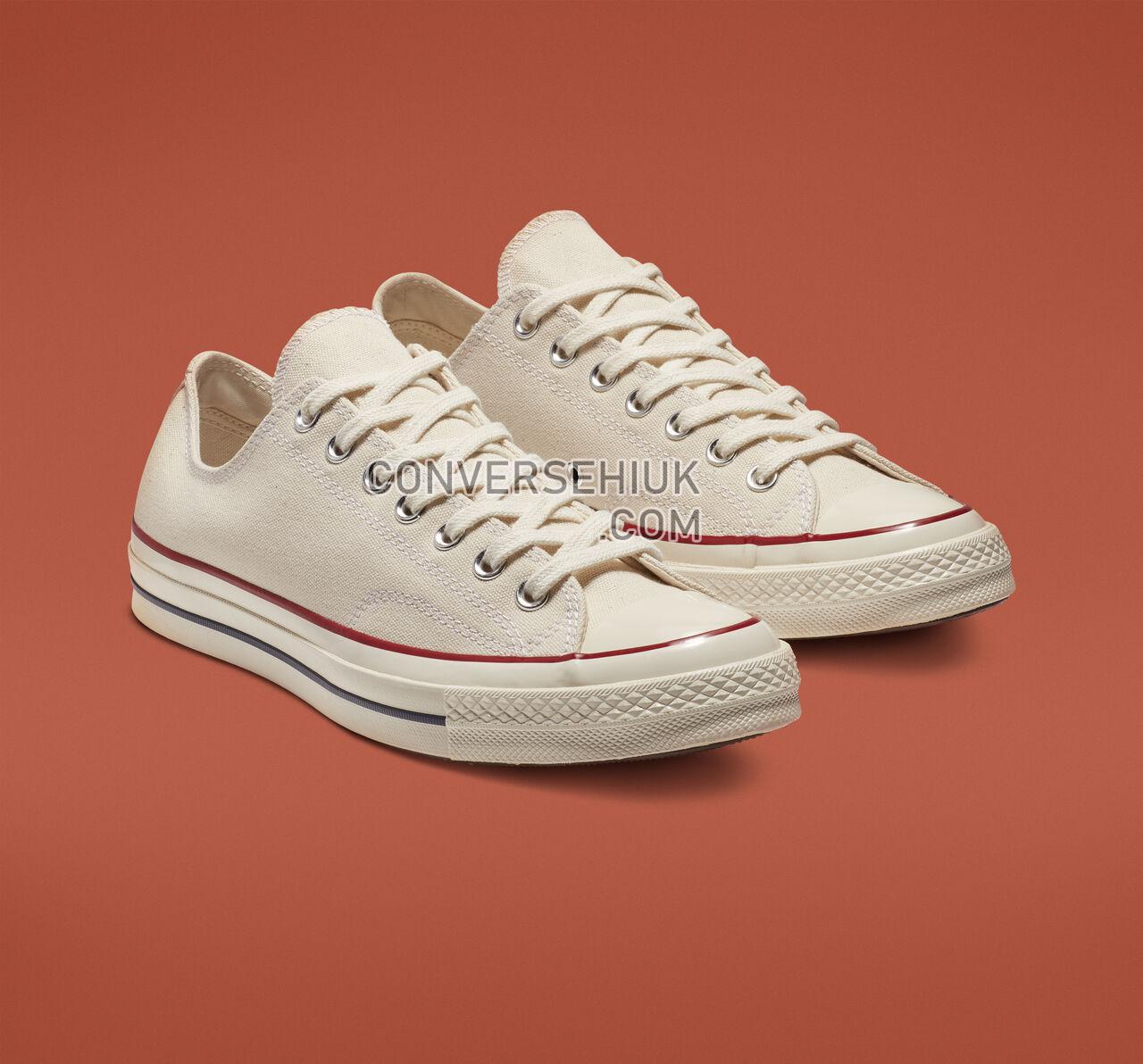 Converse Chuck 70 Low Top Parchment/Garnet/Egret 162062C Shoes