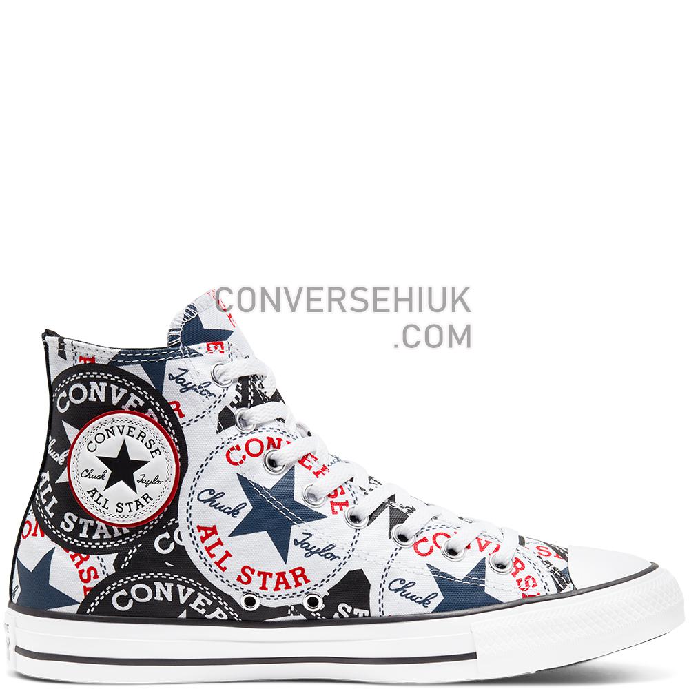 Converse Logo Play Chuck Taylor All Star High Top Black/multi/white 166985C Shoes