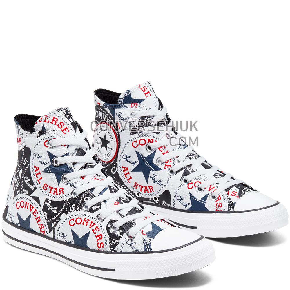 Converse Logo Play Chuck Taylor All Star High Top Black/multi/white 166985C Shoes