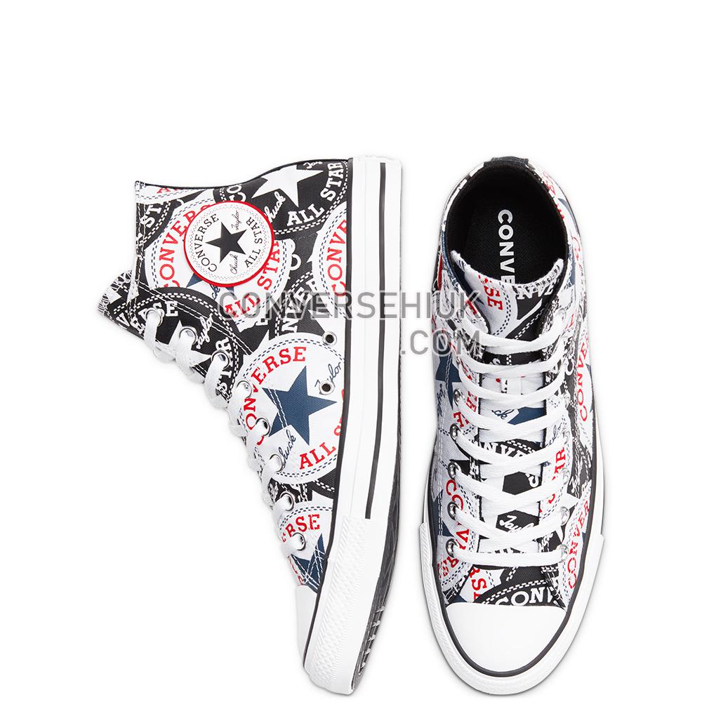 Converse Logo Play Chuck Taylor All Star High Top Black/multi/white 166985C Shoes