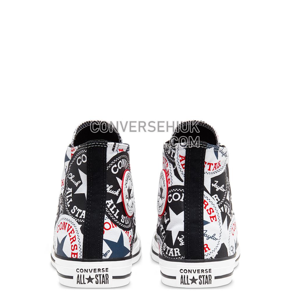 Converse Logo Play Chuck Taylor All Star High Top Black/multi/white 166985C Shoes