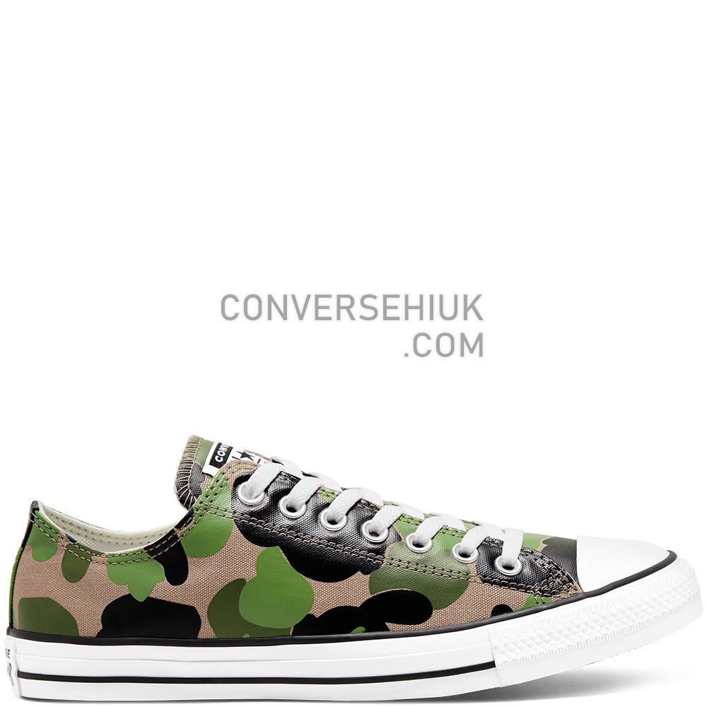 Converse Archival Camo Chuck Taylor All Star Low Top Black/candied Ginger/white 166715C Shoes