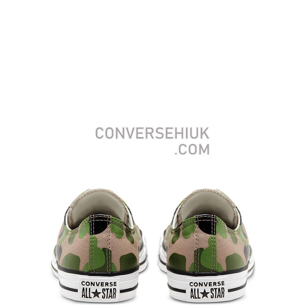 Converse Archival Camo Chuck Taylor All Star Low Top Black/candied Ginger/white 166715C Shoes