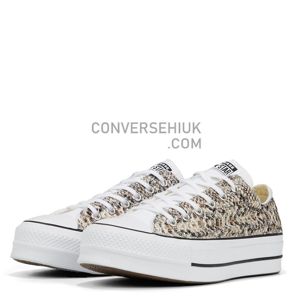 Converse Glitter Jungle Platform Chuck Taylor All Star Low Top Lace Glitter Jungle 567404C Shoes