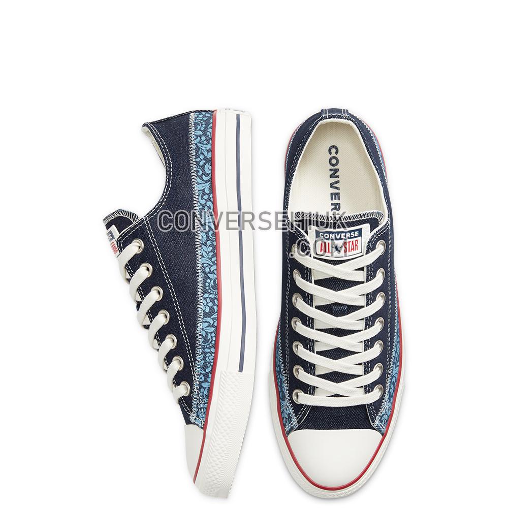 Converse Unisex Chuck 70 Low Top Navy/egret/blue Coast 167965C Shoes