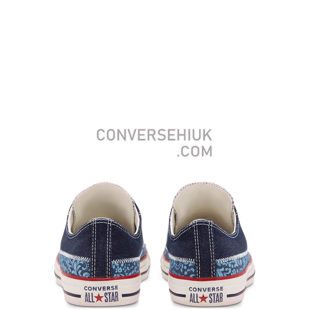 Converse Unisex Chuck 70 Low Top Navy/egret/blue Coast 167965C Shoes