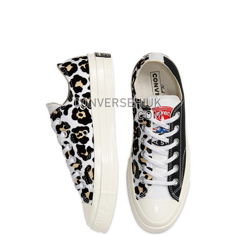 Converse Logo Play Chuck 70 Low Top White/black/desert Ore 166749C Shoes