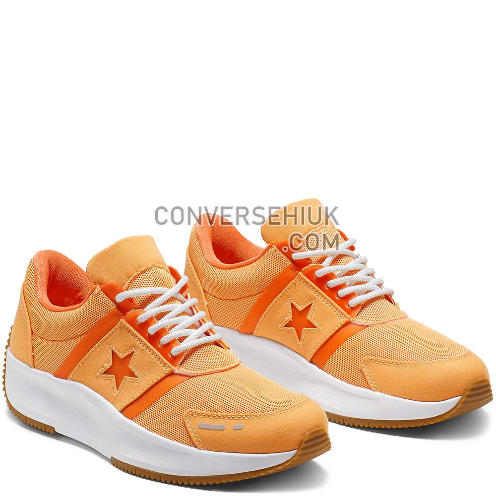 Converse Run Star Retro Glow Low Top Melon Baller/turf Orange/white 164290C Shoes