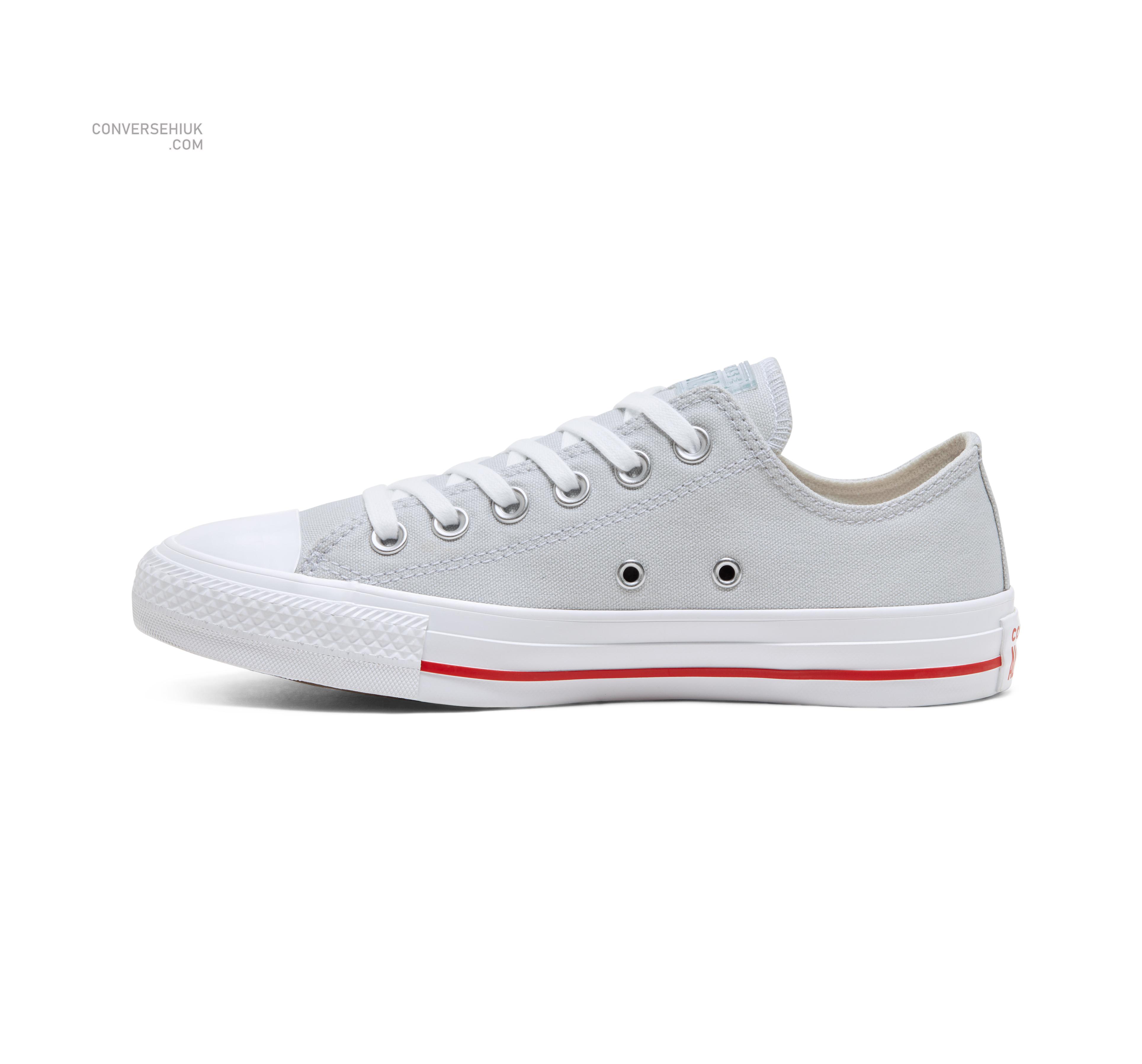 Converse Love Fearlessly Chuck Taylor All Star Low Top Photon Dust/university Red 567157C Shoes