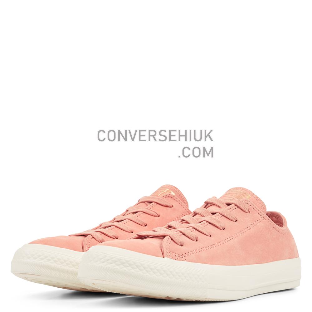 Converse Chuck Taylor All Star Minimalism Leather Low-Top Rose Gold/rose Gold/egret 165617C Shoes