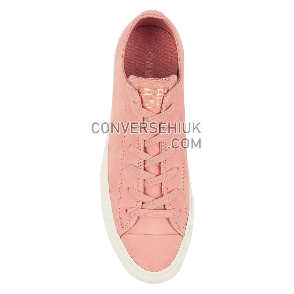 Converse Chuck Taylor All Star Minimalism Leather Low-Top Rose Gold/rose Gold/egret 165617C Shoes