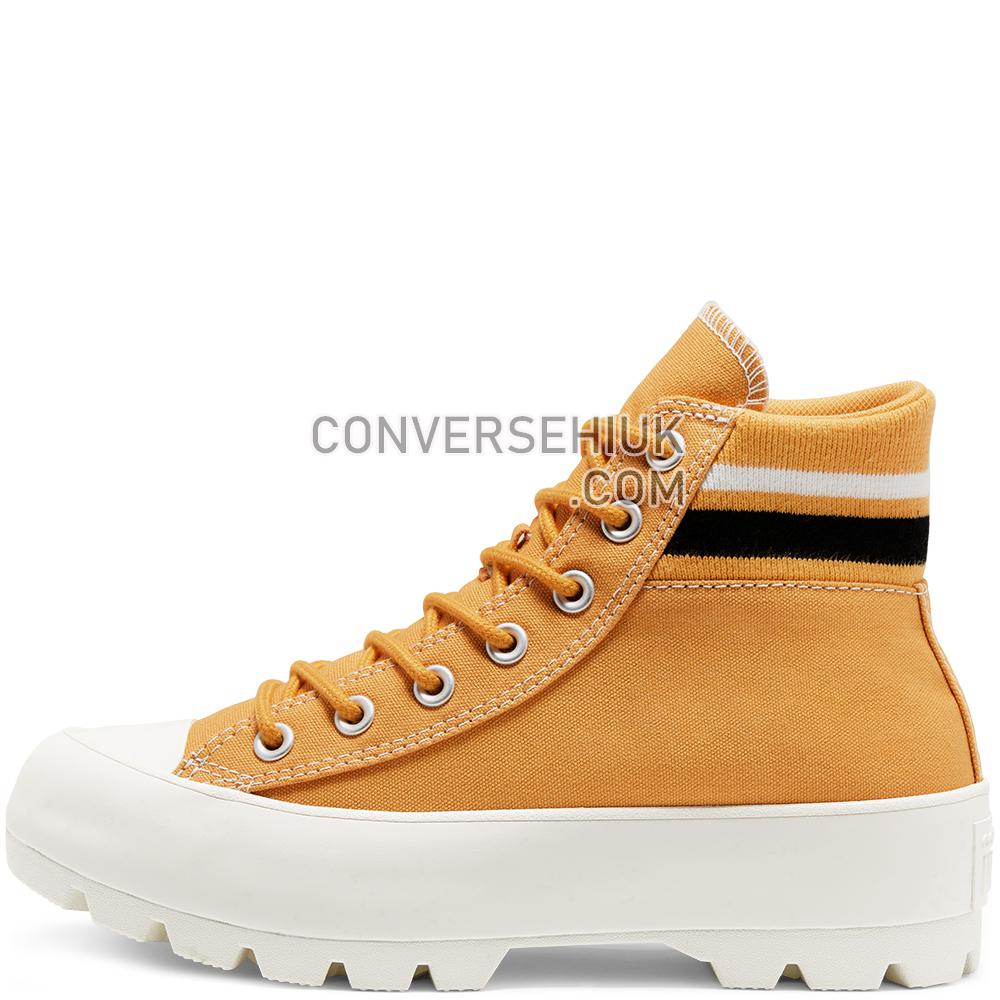 Converse Womens Lugged Varsity Chuck Taylor All Star High Top Sunflower Gold/black/egret 567161C Shoes