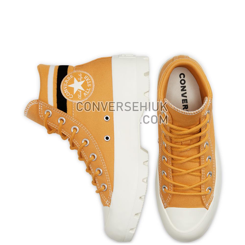 Converse Womens Lugged Varsity Chuck Taylor All Star High Top Sunflower Gold/black/egret 567161C Shoes