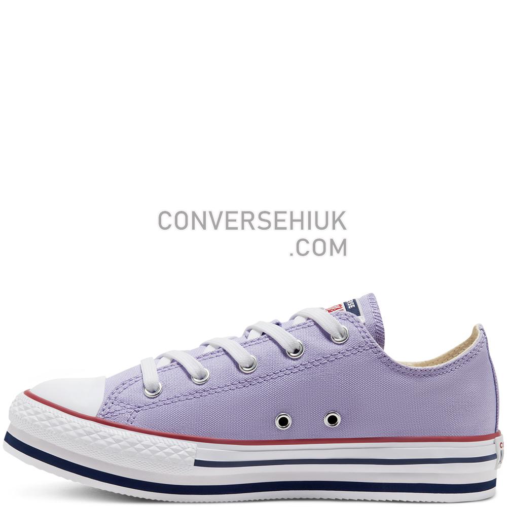 Converse CTAS PLATFORM EVA OX Moonstone Violet/midnight Navy 668029C Shoes