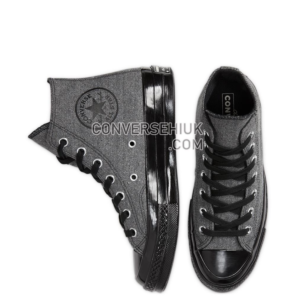 Converse CHUCK 70 HI Black/black/black 167106C Shoes