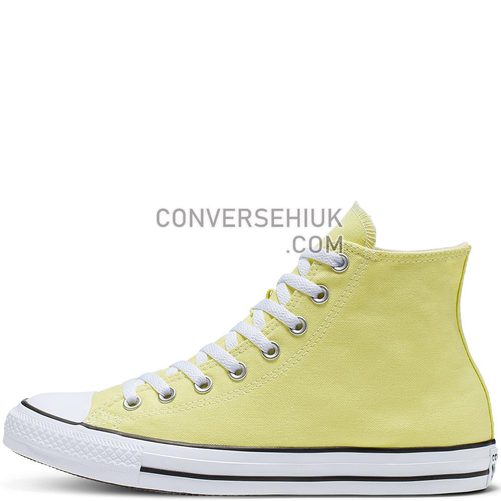 Converse Chuck Taylor All Star Seasonal Color High Top Lt Zitron/white/black 165497C Shoes