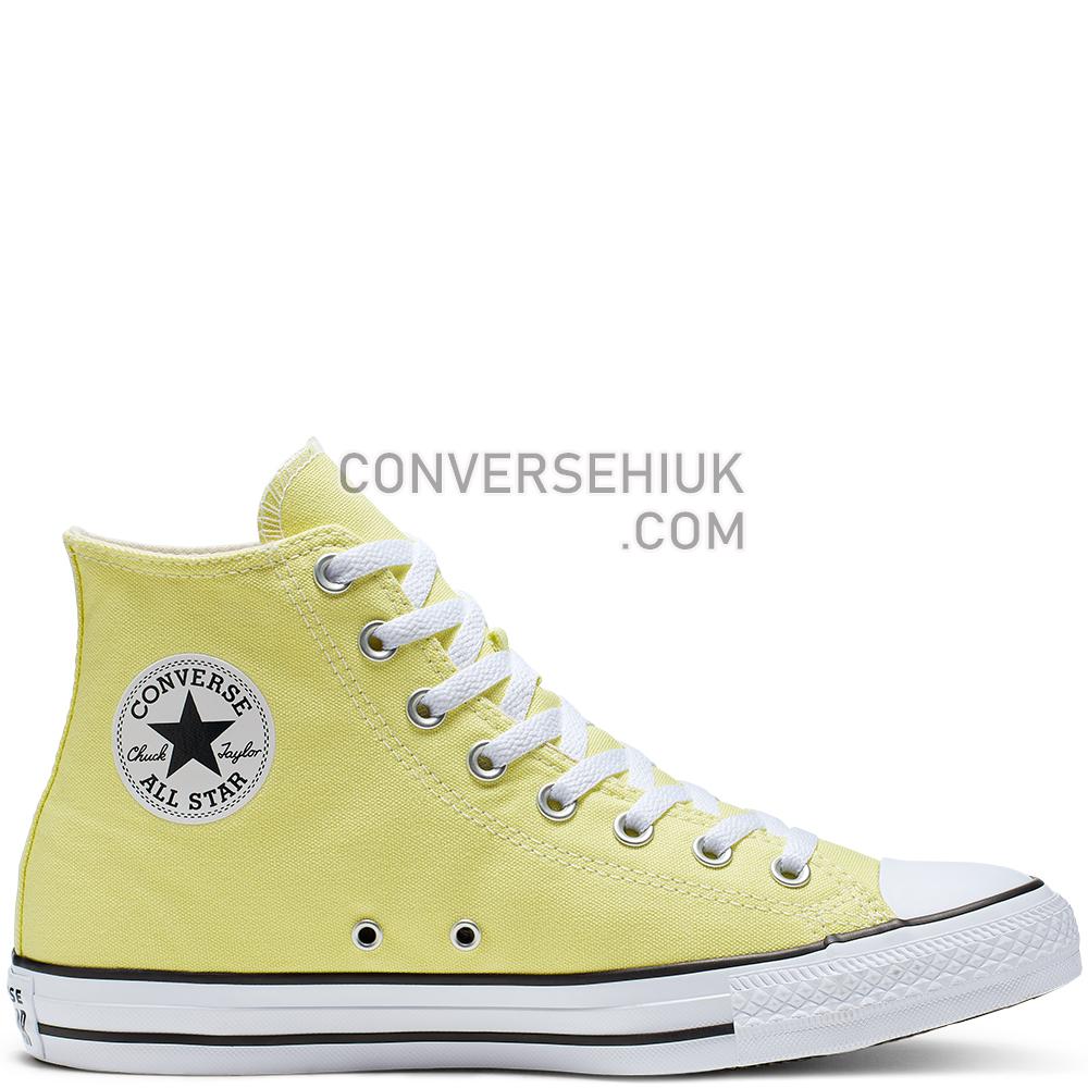 Converse Chuck Taylor All Star Seasonal Color High Top Lt Zitron/white/black 165497C Shoes