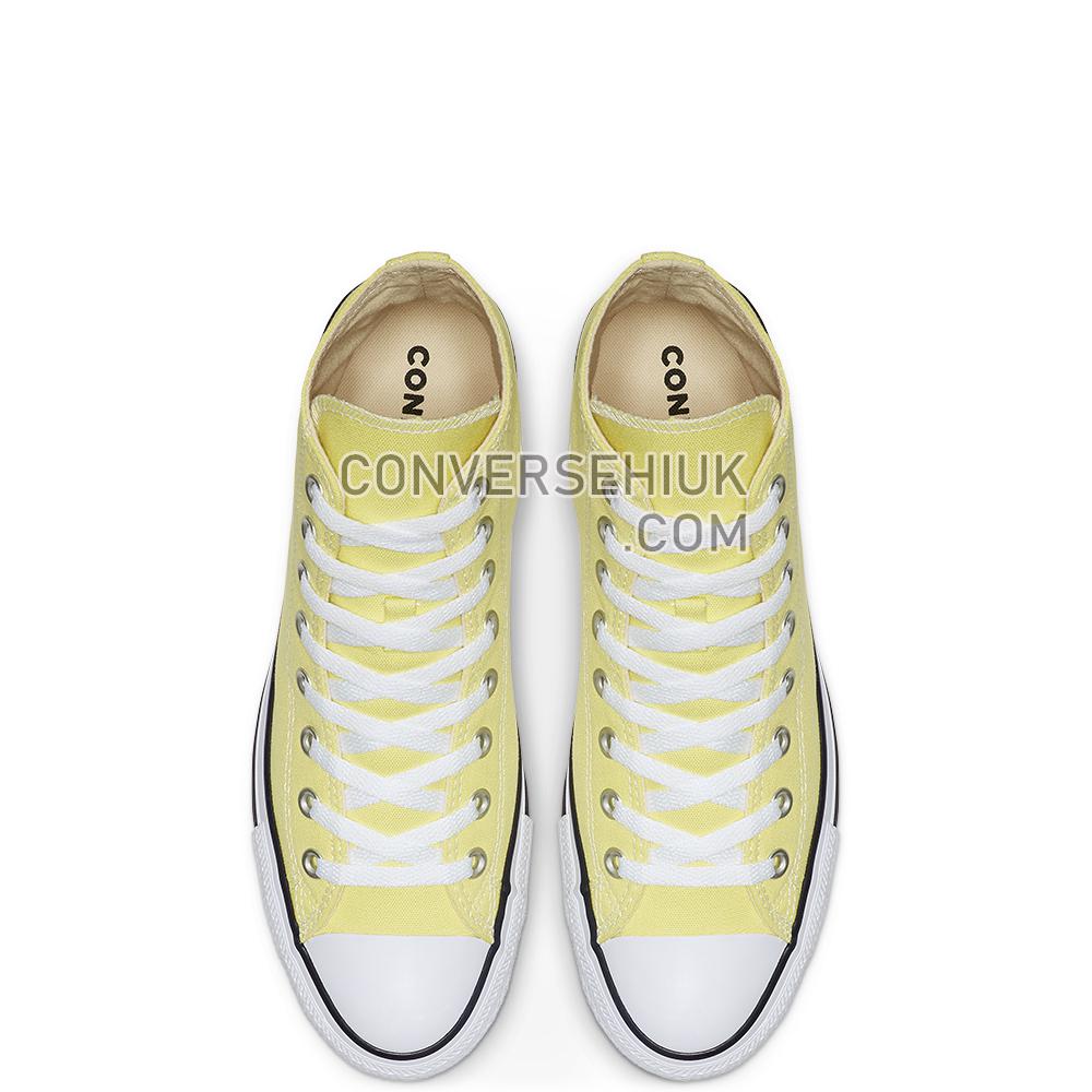 Converse Chuck Taylor All Star Seasonal Color High Top Lt Zitron/white/black 165497C Shoes