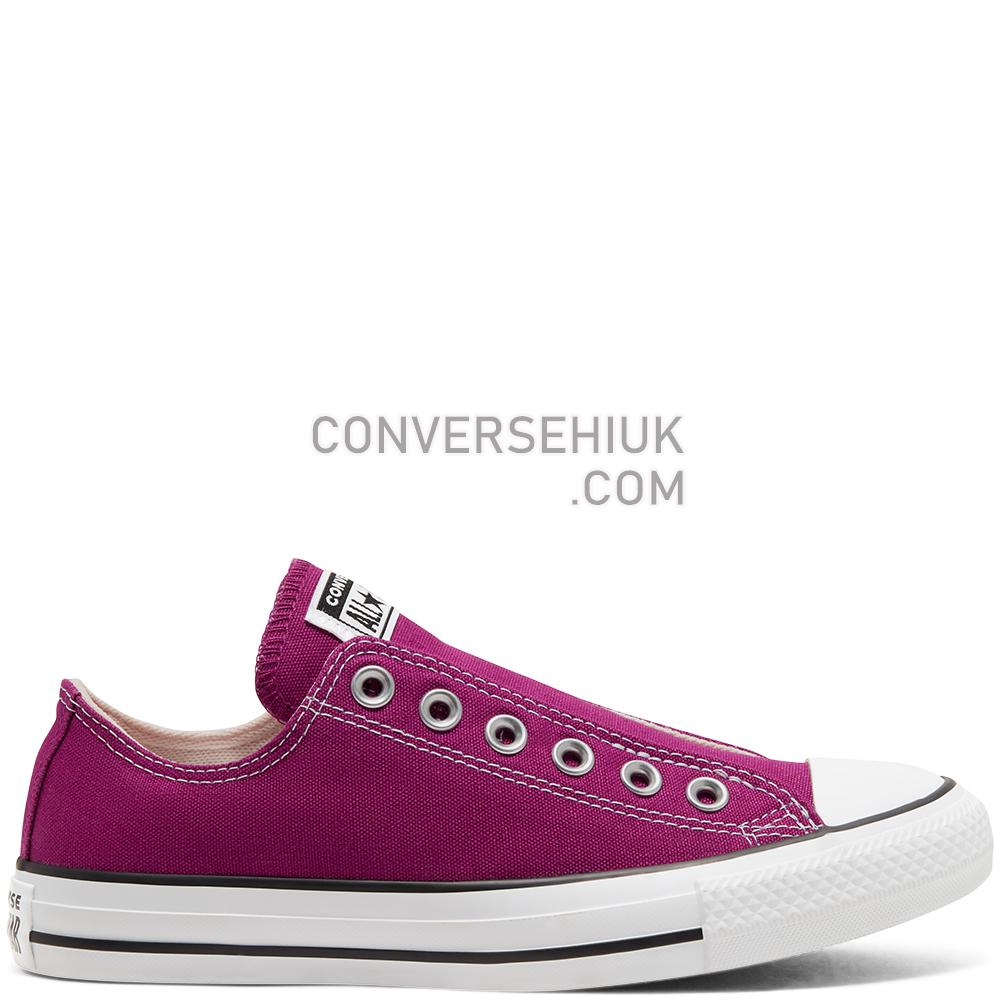 Converse Seasonal Colour Chuck Taylor All Star Slip Rose Maroon 166767C Shoes