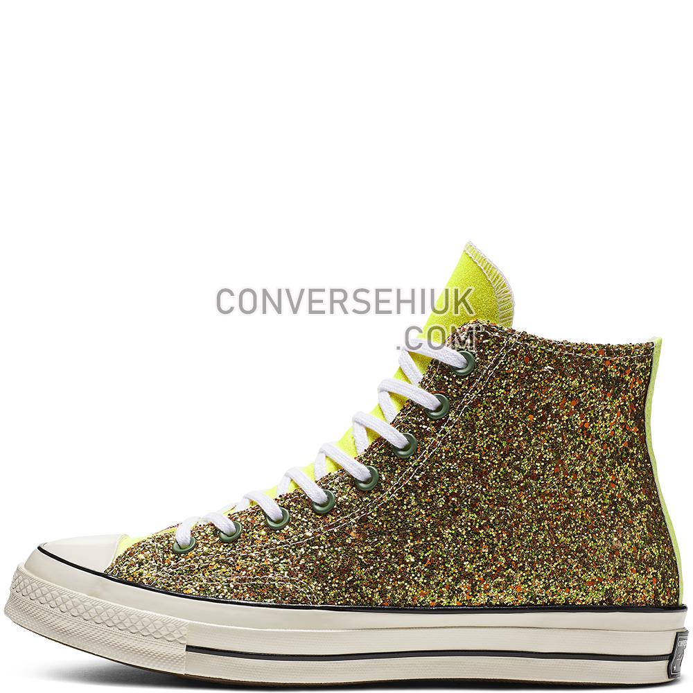 Converse x JW Anderson Chuck 70 Glitter High Top Gold/silver/egret 164696C Shoes