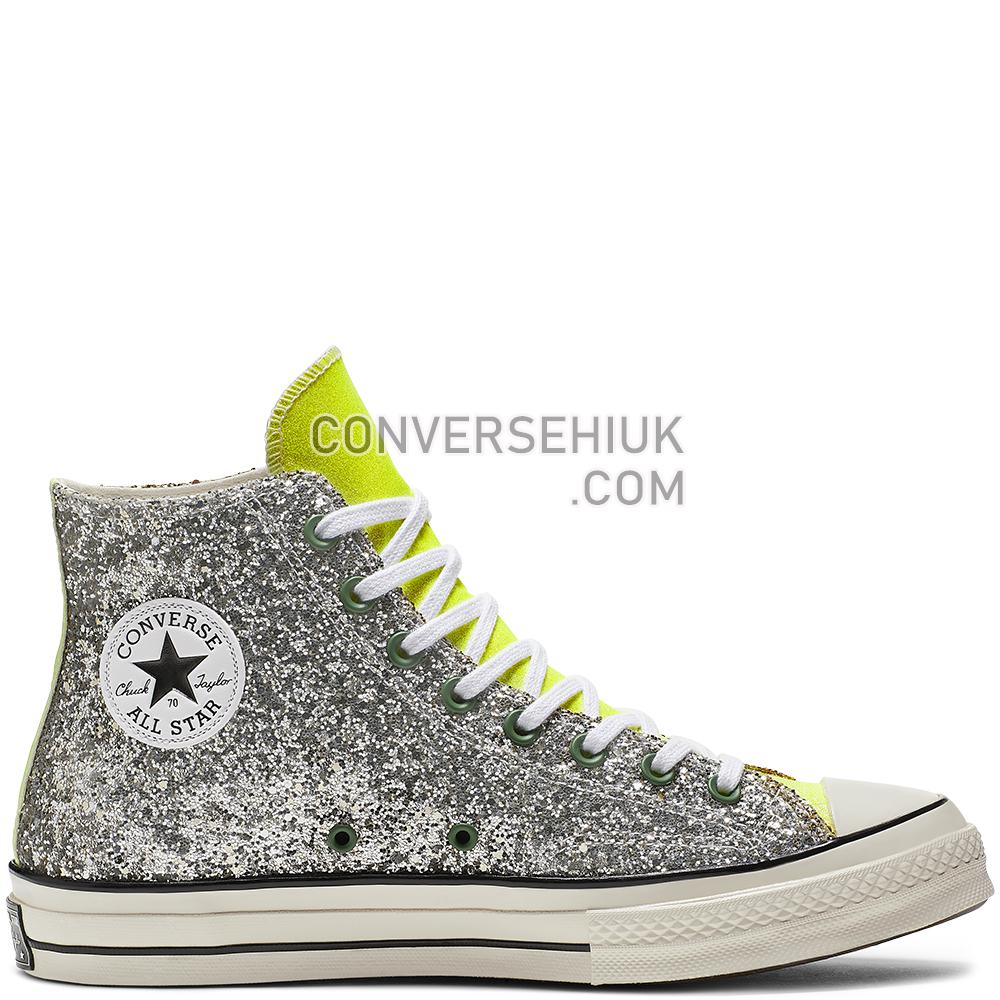 Converse x JW Anderson Chuck 70 Glitter High Top Gold/silver/egret 164696C Shoes