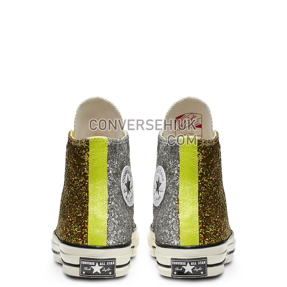 Converse x JW Anderson Chuck 70 Glitter High Top Gold/silver/egret 164696C Shoes