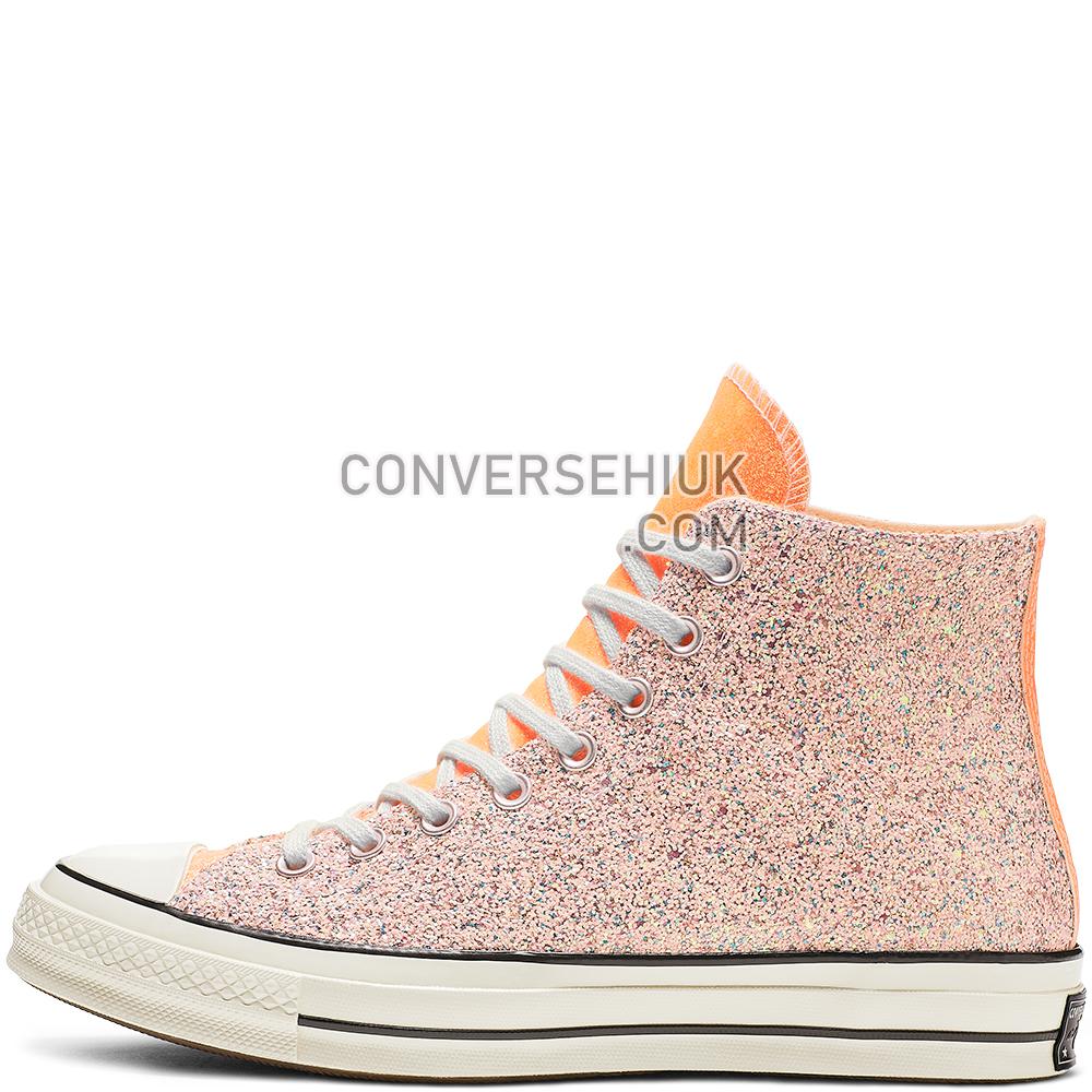 Converse x JW Anderson Chuck 70 Glitter High Top Nasturtium/egret/black 164695C Shoes