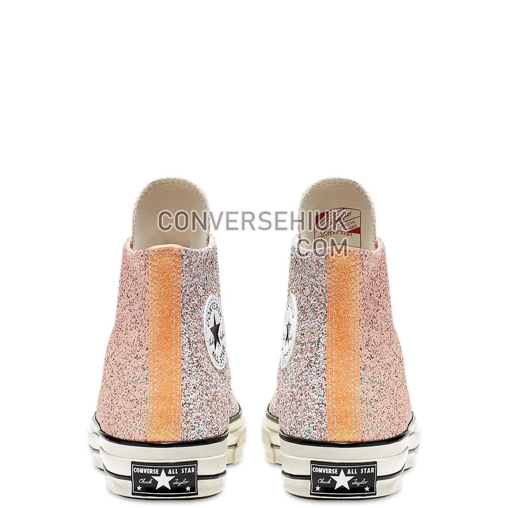 Converse x JW Anderson Chuck 70 Glitter High Top Nasturtium/egret/black 164695C Shoes