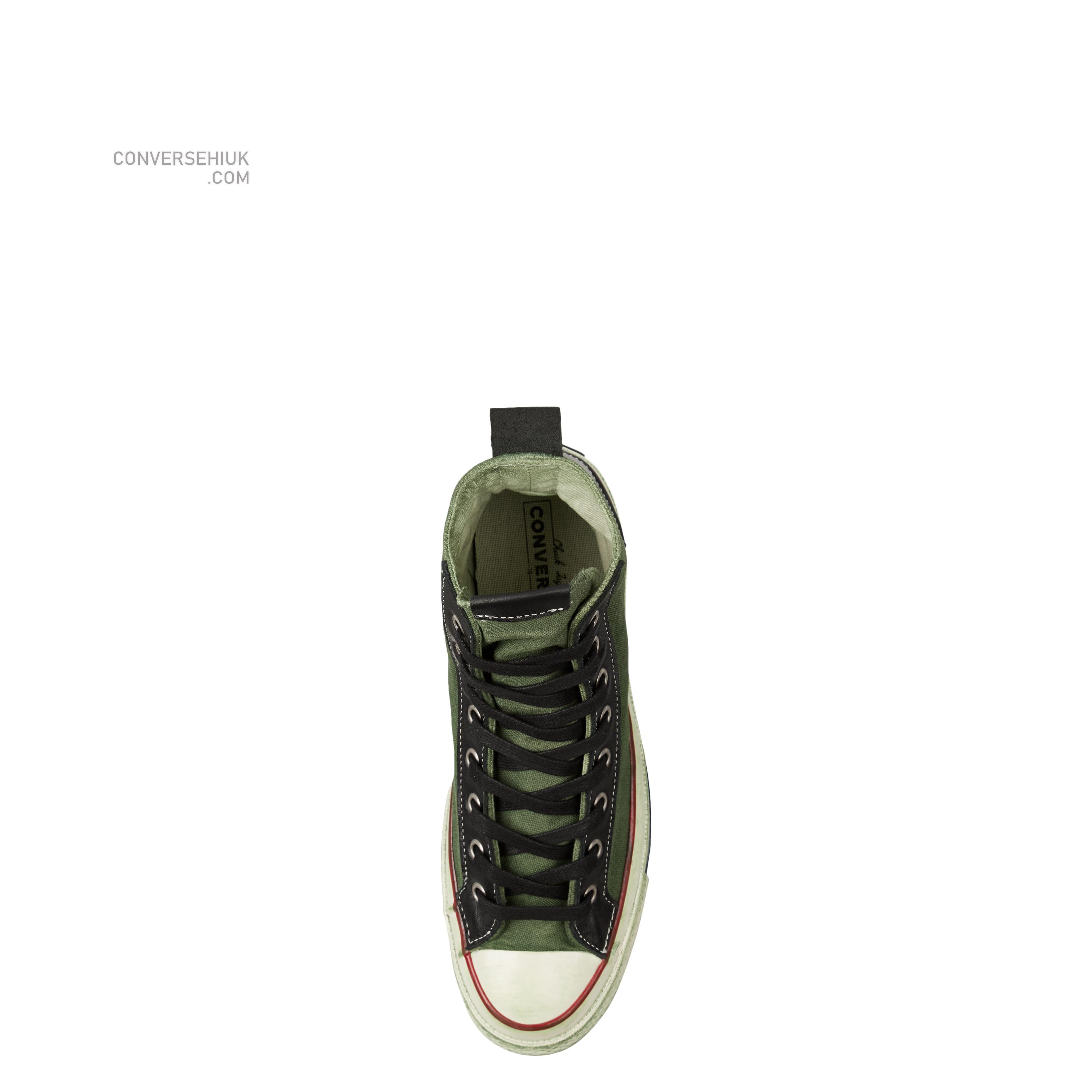 Converse Chuck 70 Vintage High Top Parchment/space Vintage/green 165802C Shoes