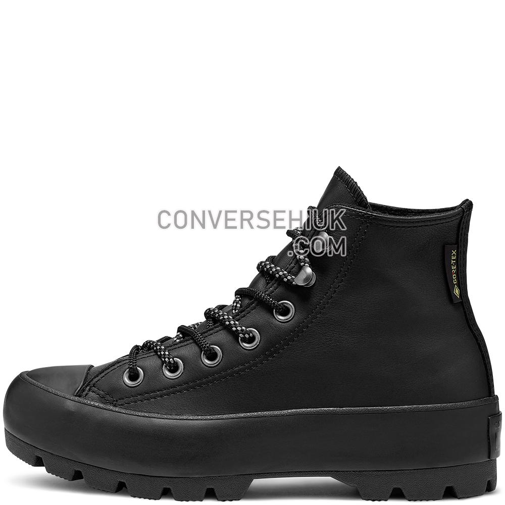 Converse Womens Winter GORE-TEX Lugged Chuck Taylor All Star Boot High Top Black/thunder Grey/mouse 566155C Shoes