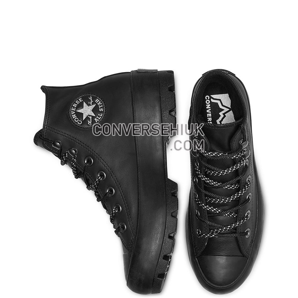 Converse Womens Winter GORE-TEX Lugged Chuck Taylor All Star Boot High Top Black/thunder Grey/mouse 566155C Shoes