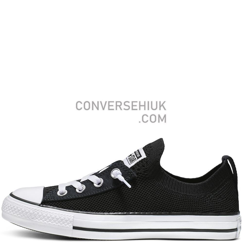 Converse Chuck Taylor All Star Shoreline Knit Slip Black/white/black 565489C Shoes