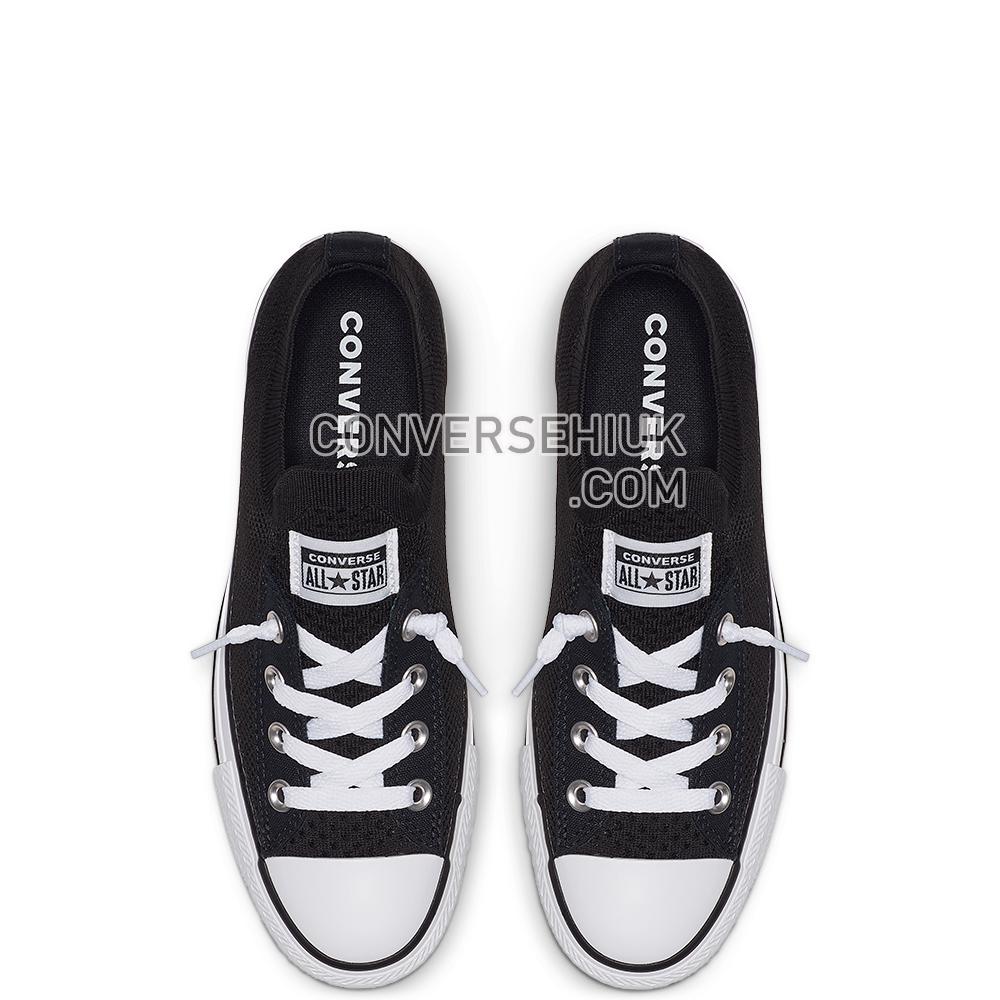 Converse Chuck Taylor All Star Shoreline Knit Slip Black/white/black 565489C Shoes