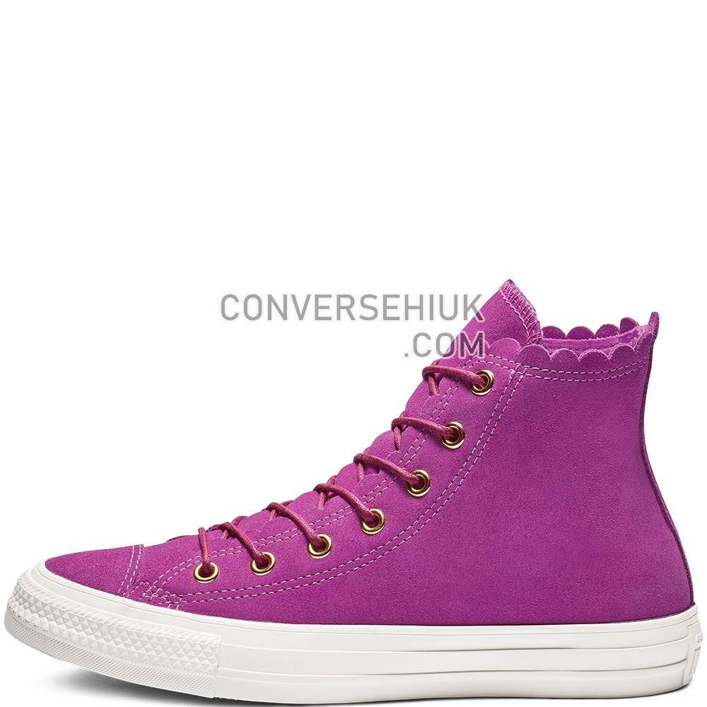 Converse Chuck Taylor All Star Frilly Thrills Active Fuchsia/gold/egret 563424C Shoes