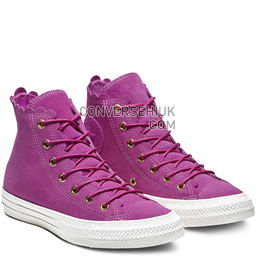 Converse Chuck Taylor All Star Frilly Thrills Active Fuchsia/gold/egret 563424C Shoes