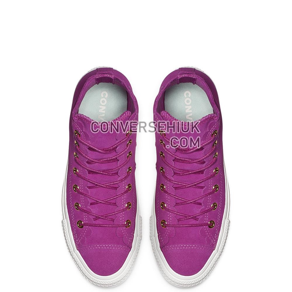 Converse Chuck Taylor All Star Frilly Thrills Active Fuchsia/gold/egret 563424C Shoes