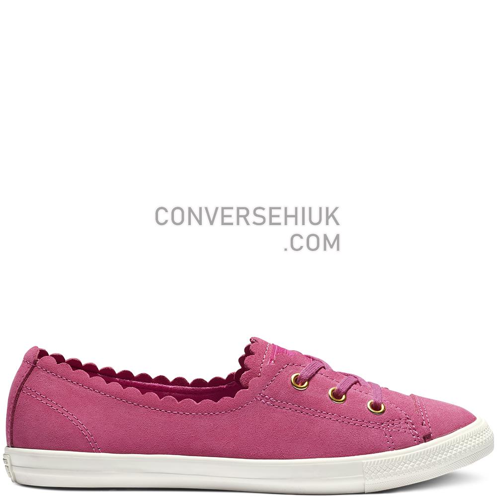 Converse Chuck Taylor All Star Ballet Lace Active Fuschia/gold/egret 563484C Shoes