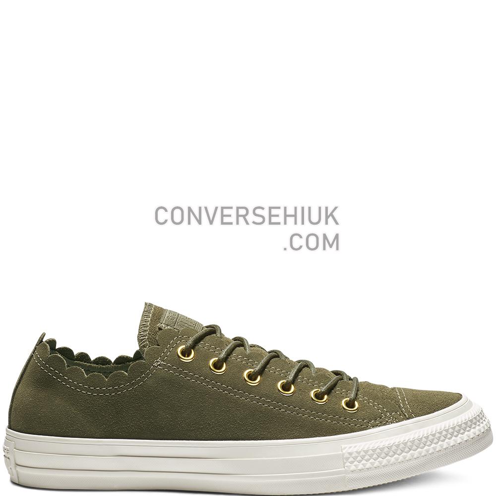 Converse Chuck Taylor All Star Frilly Thrills Field Surplus/gold/egret 563415C Shoes