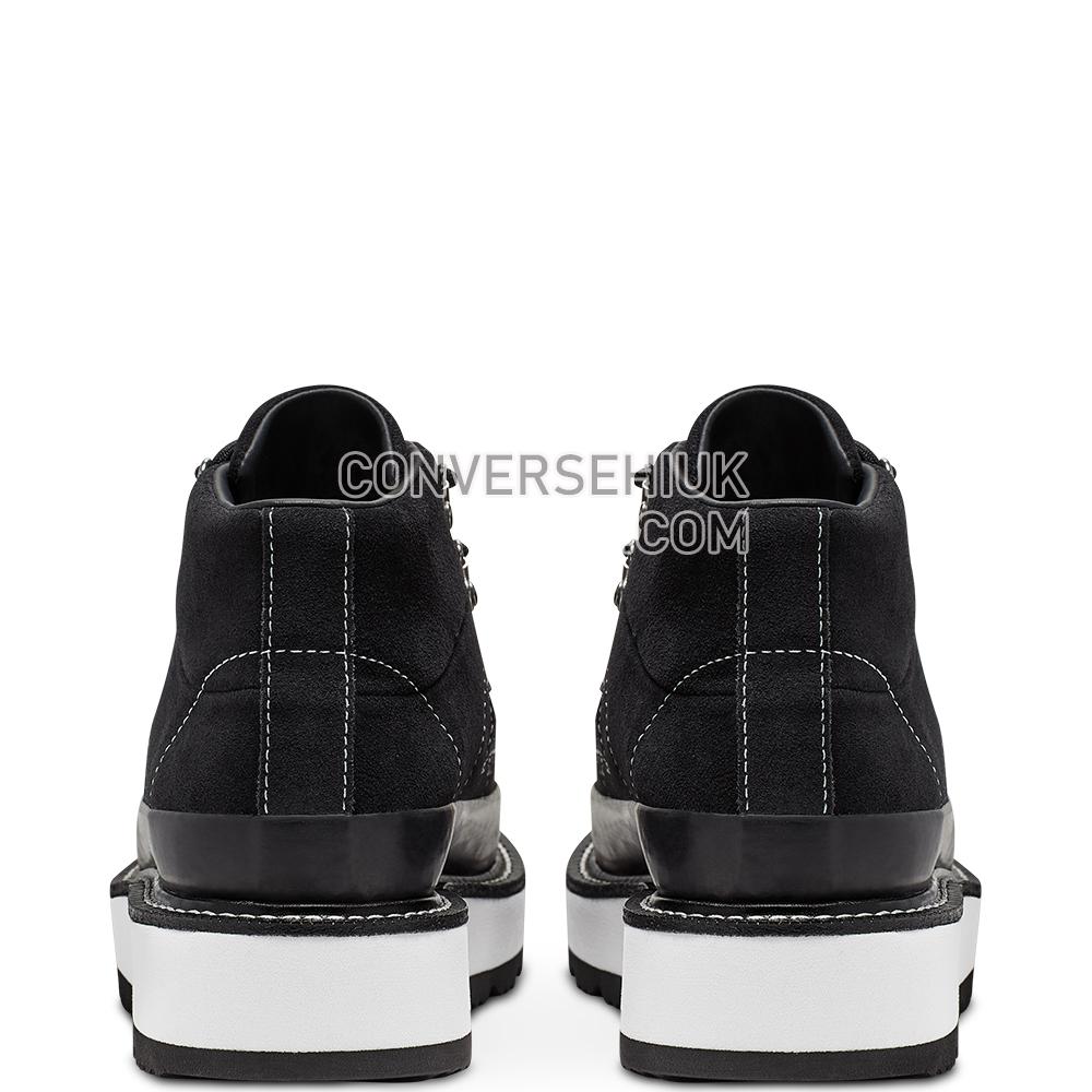 Converse Womens Fleece Lined Boot One Star Mid Black/white/black 566163C Shoes