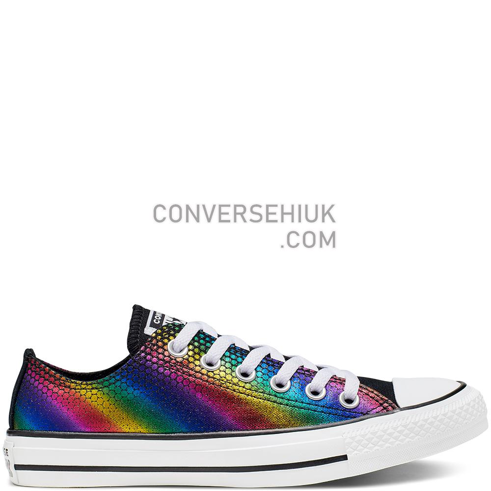 Converse Galactic Nuclei Chuck Taylor All Star Low Top Black/multi/white 566097C Shoes