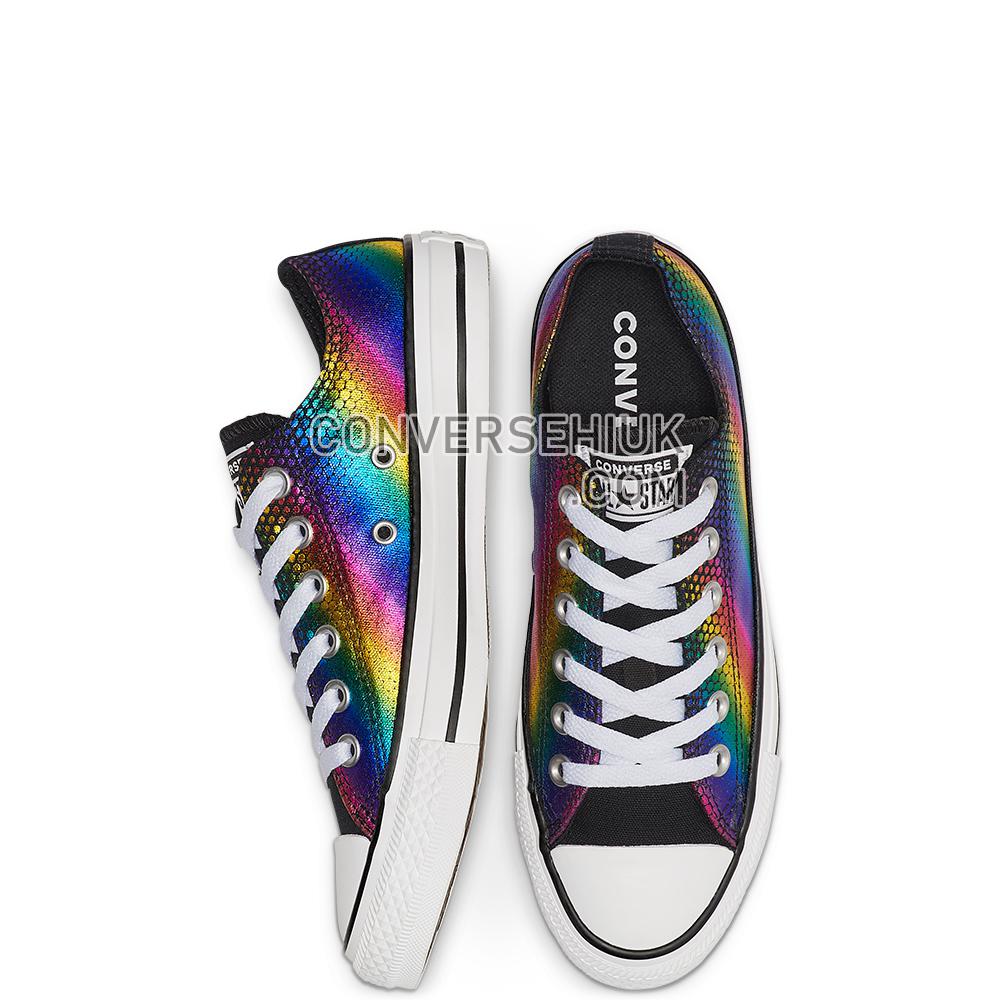 Converse Galactic Nuclei Chuck Taylor All Star Low Top Black/multi/white 566097C Shoes